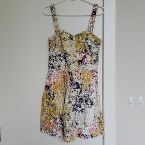 Guess Multicolor Floral Dress